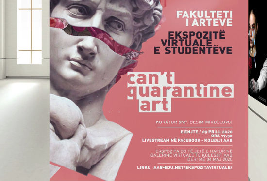 Can't quarantine art